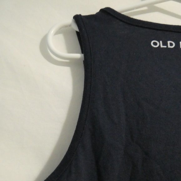 OLD NAVY small (6-7 years) navy graphic tank top Canada 2018 GUC - Picture 8 of 12